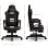 Silla Gaming Sense7 Devon Negra, Respaldo Reclinable FlowTech™ 90°-135°, Tapizado Alcantara o Piel Eco, Soporta hasta 12
