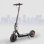 Patinete eléctrico UrbanGlide 25km/h 30km de autonomía 350W con suspensión dual y luces LED