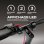 Patinete eléctrico UrbanGlide 25km/h 30km de autonomía 350W con suspensión dual y luces LED