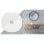 Báscula digital Rowenta Softline BS1700V0 160kg/100g LED Vidrio Blanco Memoria Usuarios