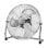 Ventilatore a pavimento bianco 50 cm 120 W con 3 velocità e inclinazione regolabile
