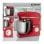 Bomann KM 6036 CB Profi-Küchenmaschine 10L 1500W Rot 8 Stufen mit Impulsfunktion