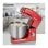 Bomann KM 6036 CB Profi-Küchenmaschine 10L 1500W Rot 8 Stufen mit Impulsfunktion