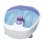 Hydromassagegerät für Füße Bomann FM 8000 CB 90W Violett Weiß mit 3 Massageknoten