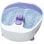 Hydromassagegerät für Füße Bomann FM 8000 CB 90W Violett Weiß mit 3 Massageknoten