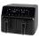 Freidora de aire Clatronic FR 3804 H 8L 2700W doble pantalla LED y 8 programas