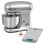 Impastatrice Professionale 1200W Acciaio Inox 5L con 8 Livelli Velocità e Movimento Rotatorio