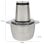 Picadora Clatronic PC-MZ 1227 1,7L Acero Inoxidable 500W Control de Botón Picahielos