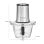 ProfiCook PC-MZ 1150 Mixer 1L Glas Edelstahl 400W 2 Geschwindigkeiten Eiscrusher