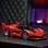 Maqueta LEGO Technic Ferrari FXX K 897 piezas Puertas mariposa Motor V12 STEM Rojo