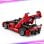 Maqueta LEGO Technic Ferrari FXX K 897 piezas Puertas mariposa Motor V12 STEM Rojo