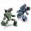 Set LEGO Marvel Iron Man y Máquina de Guerra 76320 con drones articulados y 204 piezas