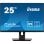 Écran PC iiyama ProLite XUB2595WSU-B5 25" WUXGA IPS FreeSync Haut-parleurs Hauteur réglable 4ms