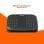 Owlotech Executive Mesa de Escritorio 100x60cm Negra + PcCom Essential Reposapiés Ergonómico 44x34cm