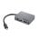 Lenovo Travel Hub Gen2 USB-C Grau 4K Ultra HD 60Hz HDMI VGA RJ-45 Ethernet 1GbE