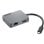Lenovo Travel Hub Gen2 USB-C Grau 4K Ultra HD 60Hz HDMI VGA RJ-45 Ethernet 1GbE