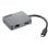 Lenovo Travel Hub Gen2 USB-C Grau 4K Ultra HD 60Hz HDMI VGA RJ-45 Ethernet 1GbE