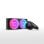 NZXT Kraken Plus RGB 240 Flüssigkeitskühler, 2x 120 mm Lüfter, 31,9 dB, RGB, PWM, Schwarz