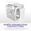 Caja PC NZXT H3 Flow Blanco Vidrio Templado Micro ATX Mini-ITX Midi Tower