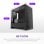 Torre NZXT H3 Flow Negro Vidrio Templado Micro ATX Mini-ITX Midi Tower
