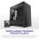 Torre NZXT H3 Flow Negro Vidrio Templado Micro ATX Mini-ITX Midi Tower