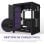 Case PC Midi Tower Nero con Ventilazione Avanzata e Vetro Temperato 6 Bay HDD 2.5/3.5"