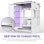 NZXT H9 Flow RGB+, Midi Tower, PC, Blanc, ATX, EATX, micro ATX, Mini-ITX