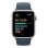 Apple Watch SE GPS NFC 44mm OLED Argent Bleu M/L Suivi sommeil Pulsomètre Étanche 50m