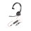 Auriculares Poly Blackwire 3315 com fio USB-C/A, Cancelamento de Ruído e Microfone Preto
