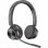 Auriculares Poly Savi 7320-M sem fios DECT Bluetooth com Cancelamento de Ruído Preto