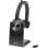 HP Poly Savi 7310 UC Headset DECT Sem Fios com Cancelamento de Ruido, Microfone e Controlo On-ear Preto