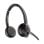 Poly Savi 8220 Office Headset DECT Sem Fios Bluetooth com Cancelamento Ativo de Ruido e Microfone Preto