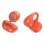 Auriculares SPC Boost Clip sem fios Bluetooth 5.4 Open-Ear com microfone e ENC vermelho