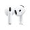 Auriculares Apple AirPods 4 inalámbricos Bluetooth 5.3 Llamadas/Musica IP54 blancos