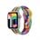 Multicolor Fluoroelastomer Sport Band für Apple Watch 38-41mm S/M Größe 130-180mm