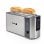 Tostadora 1000W 2 rebanadas con ranura extra larga