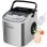 Maquina de hielo Euhomy Compacta Portatil 1.2 L 6 min Ultra silenciosa