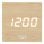 Digitaler Wecker T'nB CLOCKSQWD Holz