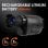 Monocular Vision Nocturna 1.54" HD 5X Zoom 984 ft IR 850nm