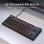 Corsair K55 Core TKL Teclado de Membrana Resistente a Derrames RGB (ES)