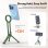 Supporto Magnete per Treppiede Universale Clip Moschettone Alluminio Rotazione 360°