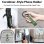 Supporto Magnete per Treppiede Universale Clip Moschettone Alluminio Rotazione 360°