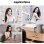 Supporto magnetico per treppiede universale Alluminio Clip moschettone Rotazione 360°