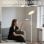 Homcom Lámpara De Pie Led Regulable 42w Con Control Remoto Y Táctil Blanco