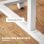 Homcom Mesa Auxiliar Con Ruedas Altura Ajustable Superficie Inclinable Roble