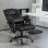 Vinsetto Silla De Oficina Con Masaje De 6 Puntos Con Respaldo Reclinable Negro