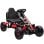 Aiyaplay Kart Pedales Para Niños De +3 Años Con Embrague Automático Rojo