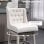 Homcom Juego De 2 Taburetes De Bar Con Respaldo Reposapiés 46x57x101 Cm Beige