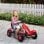 Homcom Go Kart A Pedales Para Niños De 5-12 Años 121x58x61 Cm Rojo