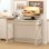 Homcom Mesa Escritorio Moderno Para Oficina Estudio 105x50x76cm Natural